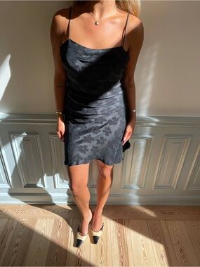 Djerf Avenue Dream Dress Mini Black